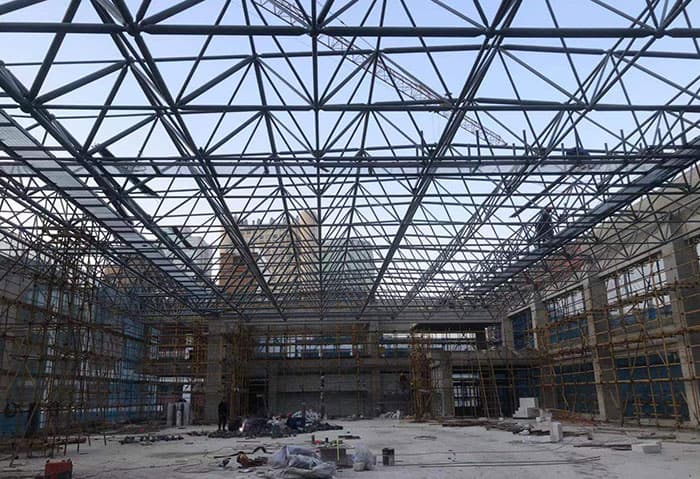 钦州仓库网架罩棚加工